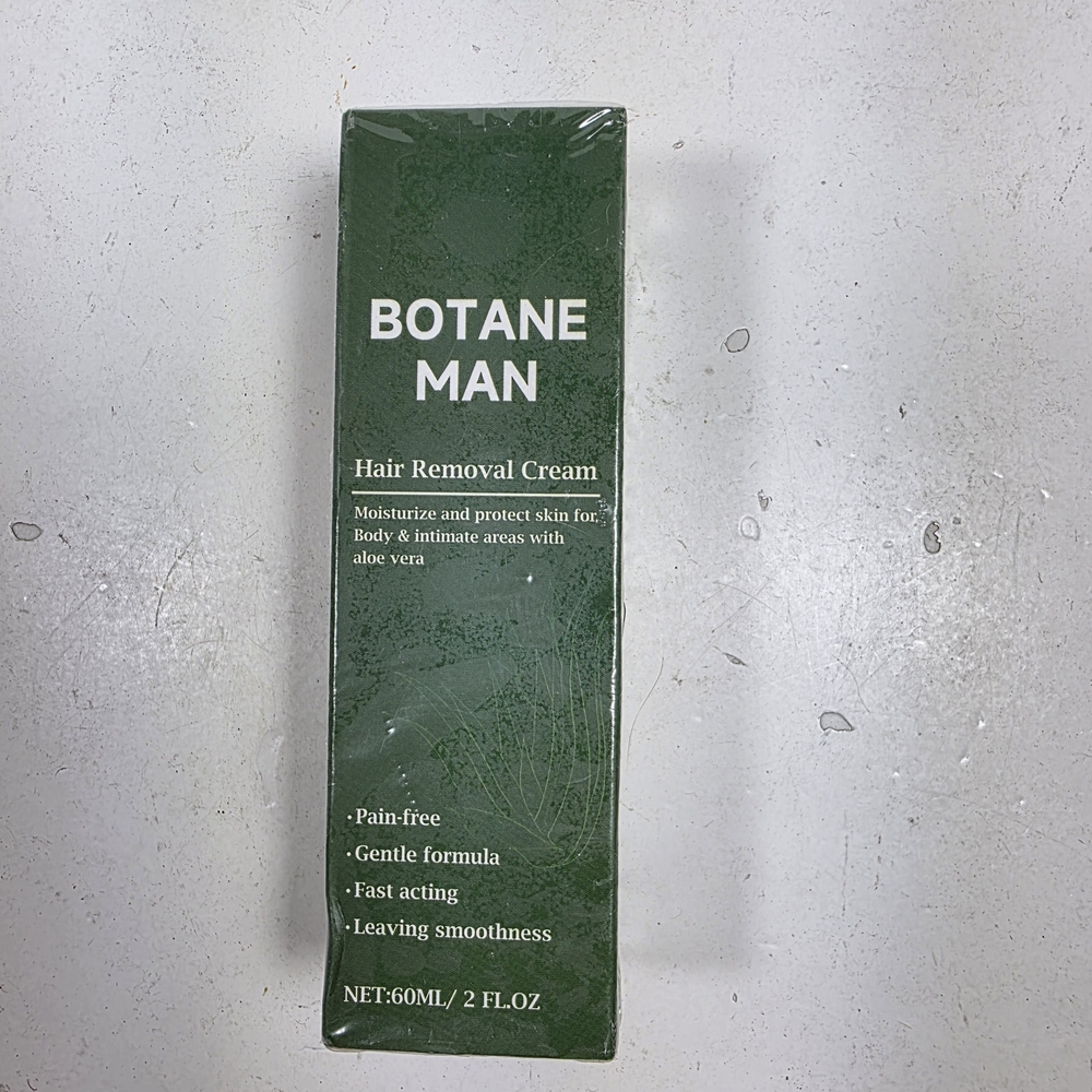 Green Hair Removal Cream for Men - Gentle, Fast-Acting